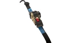 Auto retract ratchet tie down strap 0.3t, L3.0m, width 25mm
