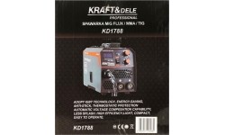 Inverterinis suvirinimo aparatas FLUX MIG/MMA 200A  