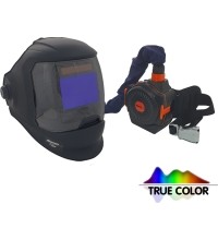 Sherman-profi V8a self-darkening visor with PAPR air supply system