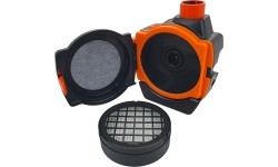 Sherman-profi V8a self-darkening visor with PAPR air supply system