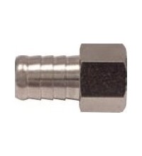 Adapter from internal thread - 1/4" - 8mm