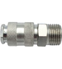 Vožtuvas (lizdas) su išoriniu sriegiu - 1/8"