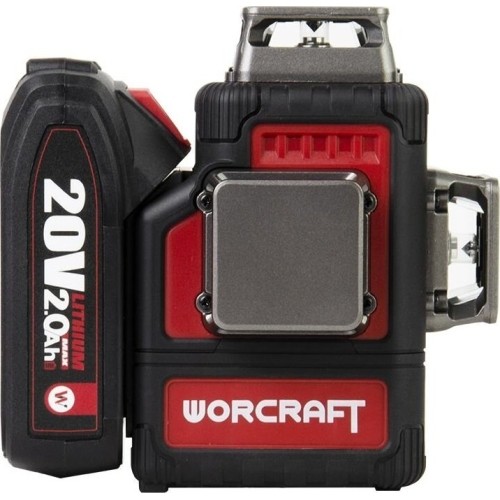 LI-ON Cross laser level 3x3D with green beam set XCUBE box
