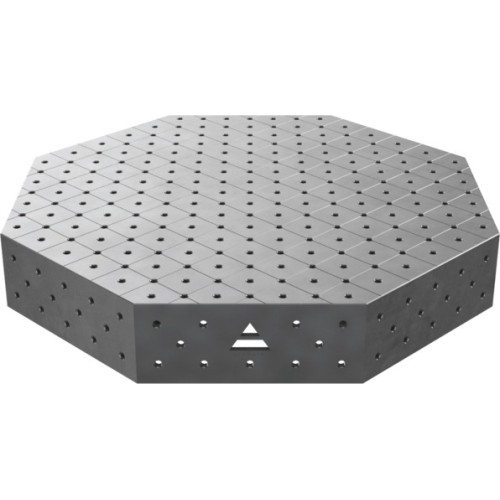 Octagonal welding table OCT 600x600 mm - 1200x1200mm
