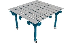 Modular single welding table 1000 × 1000 mm - 1600x1500mm