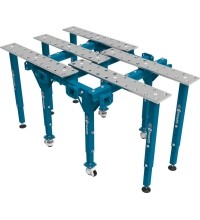 Modulinis viengubas sulankstomas suvirinimo stalas 1770 × 1000 mm - 1770x1000mm