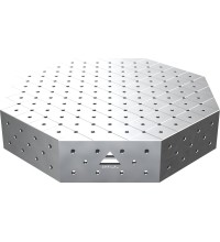 Octagonal welding table OCT INOX 1000×1000 mm - 1000x1000mm