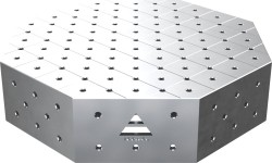 Aštuoniakampis suvirinimo stalas OCT INOX 1000×1000 mm - 800x800mm