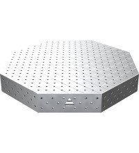 Octagonal welding table OCT INOX 1000×1000 mm - 1400x1400mm