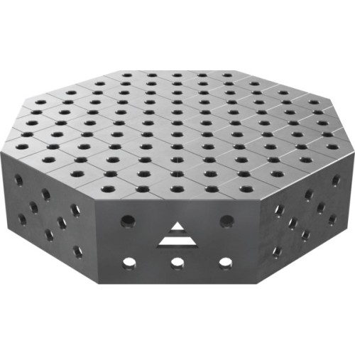 Octagonal welding table OCT 600x600 mm - 800x800mm