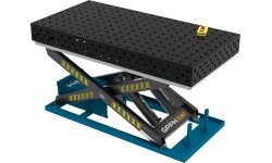 Suvirinimo stalas ECO 1500 × 1000 mm su hidrauline kėlimo sistema - 2000x1000mm