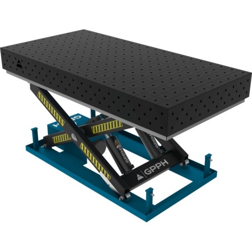 PRO Welding Table 1500×1000 mm with Hydraulic Lift System - 2000x1000mm