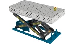 PLUS INOX suvirinimo stalas 1500×1000 mm su hidrauline pakėlimo sistema - 2000x1000mm