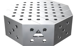 Aštuoniakampis suvirinimo stalas OCT INOX 1000×1000 mm - 600x600mm