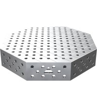 Aštuoniakampis suvirinimo stalas OCT INOX 1000×1000 mm - 1000x1000mm