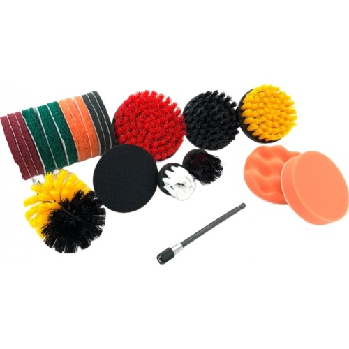 Valymo-poliravimo rinkinys 11 vnt.
