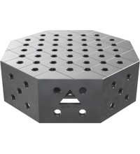 Octagonal welding table OCT 600x600 mm - 600x600mm