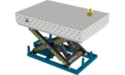 PRO INOX suvirinimo stalas 1500×1000 mm su hidrauline pakėlimo sistema - 1500x1000mm