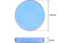 Protective lens for laser welding (2x18mm) 1pc