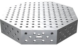 Aštuonkampis suvirinimo stalas OCT INOX 600 × 600 mm - 1000x1000mm