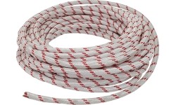 Nylon braided silicone hose - 10 x 14