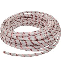 Nylon braided silicone hose - 8 x 11