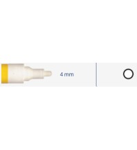 Marker, industrial 4mm, 8ml, 1pc -  Balta 