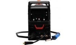 Inverterinio suvirinimo aparato 255A MIG / MMA / LIFT TIG KOMPLEKTAS (aparatas + dujų balionas CO2 5L + reduktorius + viela + k