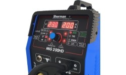 Sherman MIG 200HD synchronous inverter welder