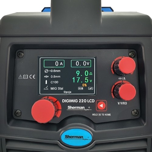 Suvirinimo aparatas Sherman DIGIMIG 220 LCD