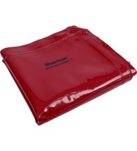 Welding safety curtain (frameless) 174 x 174 cm - Red