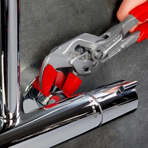 Santechninės replės-raktas KNIPEX su fiksavimu - L180mm