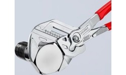 Santechninės replės-raktas KNIPEX su fiksavimu - L180mm