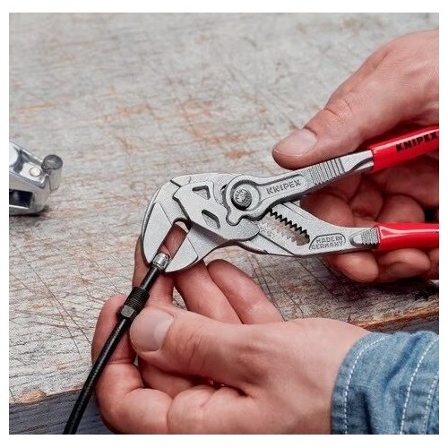 Santechninės replės-raktas KNIPEX su fiksavimu - L180mm