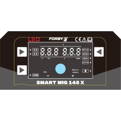 Inverter welding machine FORBY® SMART MIG 145 X LED