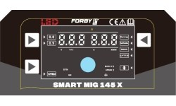 Inverter welding machine FORBY® SMART MIG 145 X LED