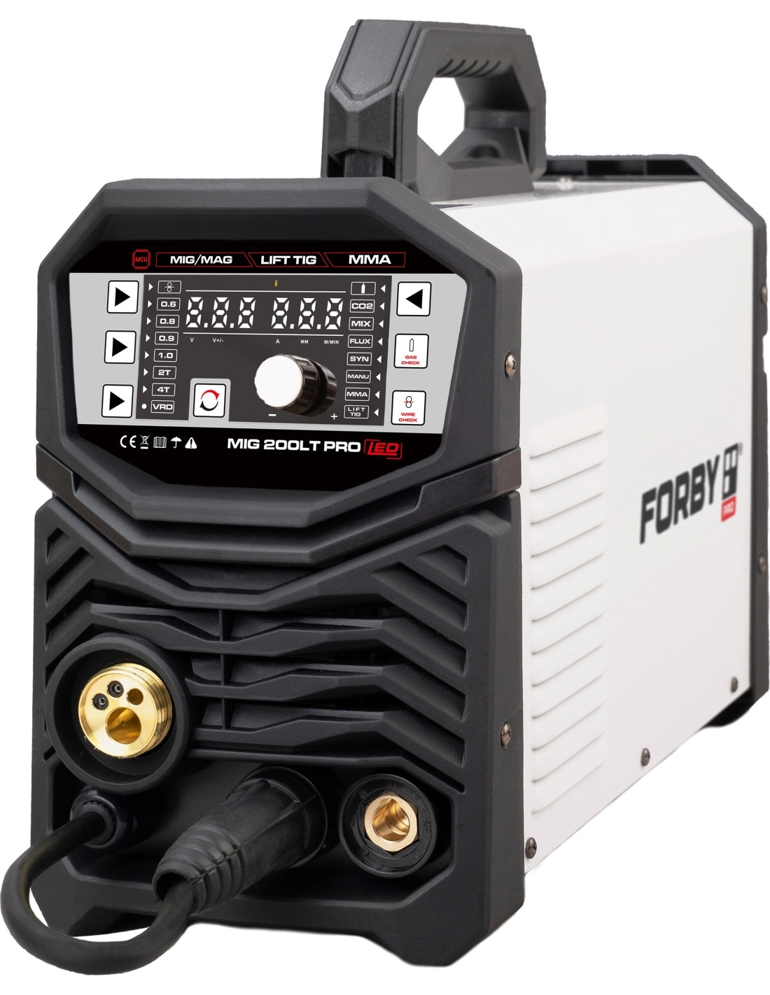Suvirinimo pusautomatis FORBY® MIG 200LT PRO (200A - 60