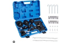 Brake bleeder and filler adapter set 17pcs