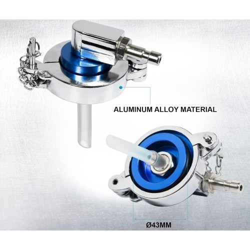 Brake bleeder and filler adapter for Toyota and Lexus 43mm