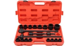 3/4" Dr. impact socket set 21pcs (21-50mm) 12pt