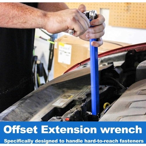 3/8" Dr. Offset extension wrench 390mm