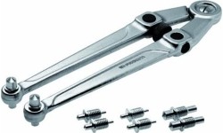 Pin spanner wrenches set Ø2.5-9mm, Ø20-100mm