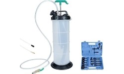 Pavarų dėžės tepalo keitimo įrenginys 6l su ATF adapterių rinkinys
