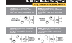 Flaring tool 3/16"