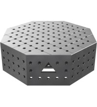 Octagonal welding table OCT 600x600 mm - 600x600mm