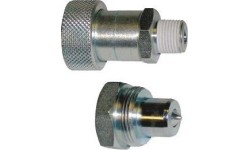 Hydraulic quick coupler set 2pcs.
