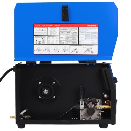 Inverter welder Sherman MIG 200 Speedy (machine + gas cylinder CO2 5L + gas reducer + wire + other)