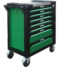 Roller cabinet 7 drawers with side door