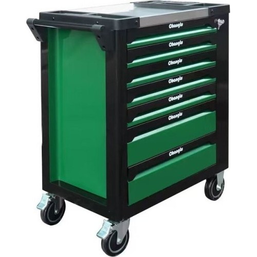 Roller cabinet 7 drawers with side door