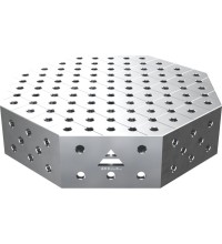 Octagonal welding table OCT INOX 600 × 600 mm - 800x800mm
